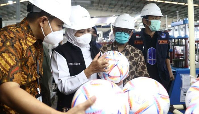 Mantap! Bola Resmi Piala Dunia 2022 Qatar Dibuat di Indonesia, Ini Namanya