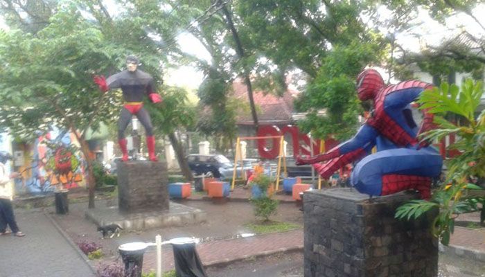 Yuk Kenali Taman Super Hero yang Tiketnya Gratis, Apa Saja Sih di Dalamnya