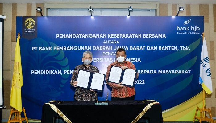 Bank Bjb Jalin Kolaborasi dengan Universitas Indonesia Dukung Dunia Pendidikan