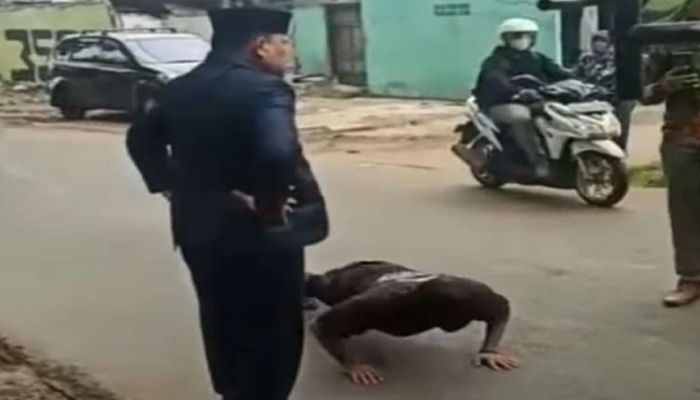 Viral Video Anggota DPRD Depok Hukum Sopir Truk Push Up dan Guling-guling di Jalan