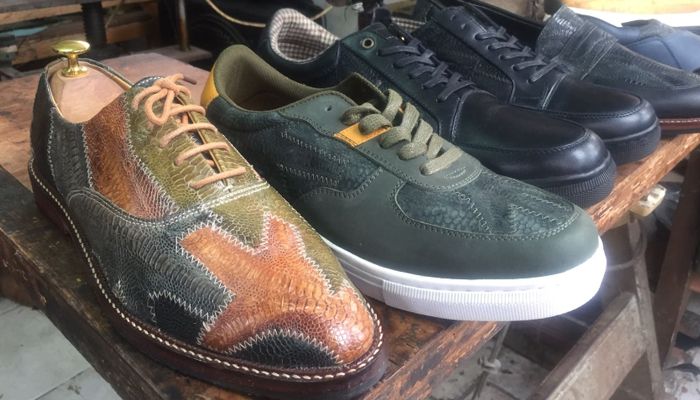 Sepatu Kulit dari Ceker Ayam Telah Tembus ke Pasar Jepang hingga Malaysia