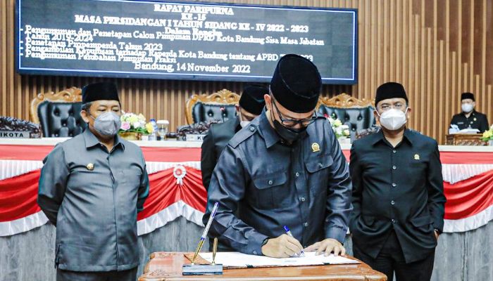 APBD Kota Bandung 2023 Resmi Diputuskan, Ada Peningkatan