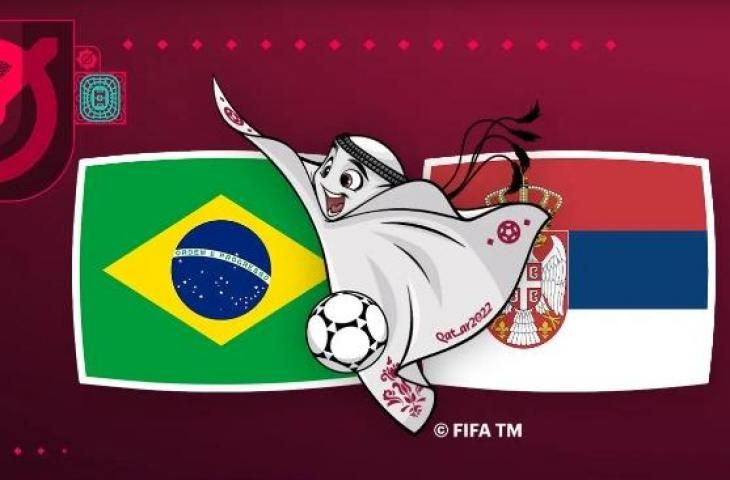 Link Live Streaming Brasil vs Serbia di Piala Dunia Qatar 2022