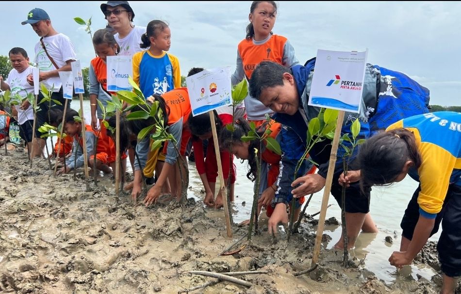Jaga Kelestarian Alam dan Tekan Emisi Karbon, JMI Tanam Mangrove Untuk Indonesia 