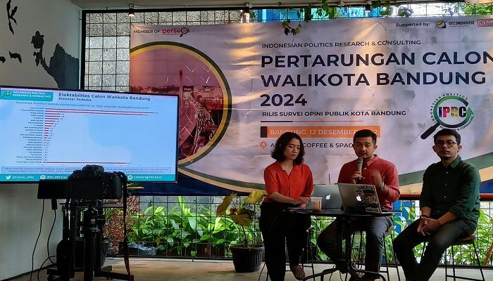 Yana Mulyana Tempati Urutan Tertinggi Survei IPRC Jelang Pilwakot 2024 