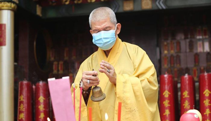 Jelang Imlek, Sejumlah Vihara Kota Bandung Terpantau Kondusif