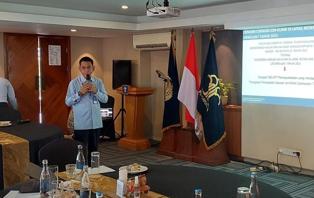Ditjenpas-UNODC Beri Penguatan Peningkatan Layanan Kesehatan Warga Binaan