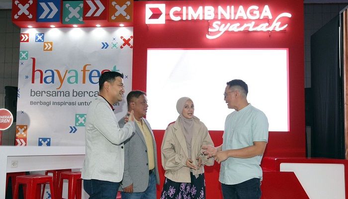 Puncak Haya Fest 2023, CIMB Niaga Syariah Gelar Bazar dan Penampilan Kahitna