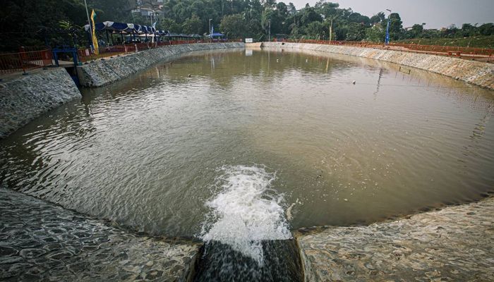 Bertambah Lagi Ruang Publik di Bandung Sekaligus Sebagai Kolam Retensi untuk Cegah Banjir di Kawasan Arcamanik