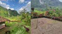 Rumah Abah Jajang yang Viral Dengan Pemandangan Air Terjun di Cianjur, Kondisinya Kini...