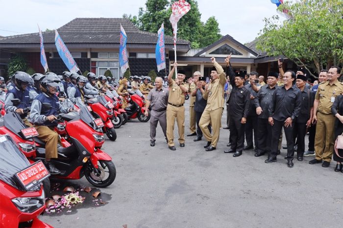 Fantastis! Semua Kades di Wonogiri Dapat Nmax Sebagai Motor Dinas, Habiskan Dana Rp9,4 Miliar