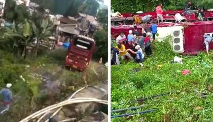 Bus Terjun ke Sungai di Guci Tegal, 2 Orang Meninggal Puluhan Luka-Luka, Ini Dia Kronologinya Termasuk Pengakuan Sopir