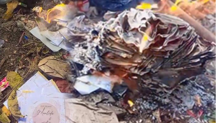 Sedih!H-6 Pergoki Calon Istri Selingkuh, Pria ini Bakar Semua Undangan