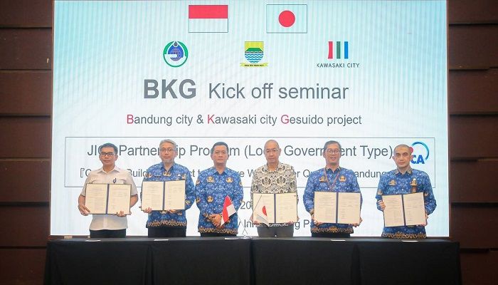 Kota Bandung Gandeng Kawasaki Kerja Sama Peningkatan SDM Pengolahan Air Limbah