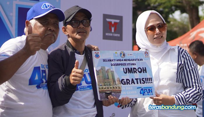 Sukses Digelar, Hadiah Umrah Bobotoh 4 Fun Disabet Goweser Asal Ciroyom, Ini Parade Fotonya