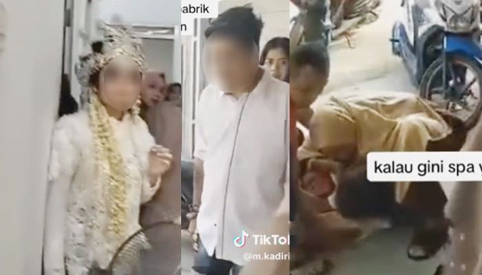 Heboh!Seorang Istri Sah Pergoki Suaminya Nikah Dengan Perempuan Lain, Netizen: Nyesek Liat Mamanya