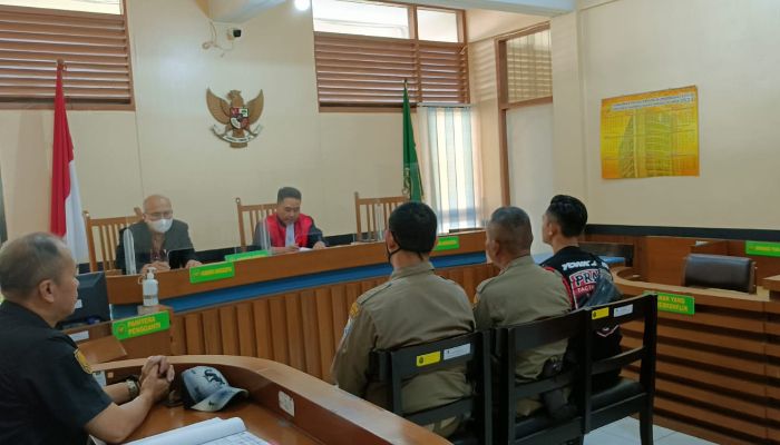 Satpol PP dan Tim Prabu Seret Pelaku Vandalisme ke Meja Hijau