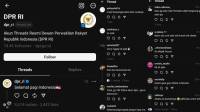 Baru Bergabung Threads, Akun DPR RI Langsung Diserbu Netizen