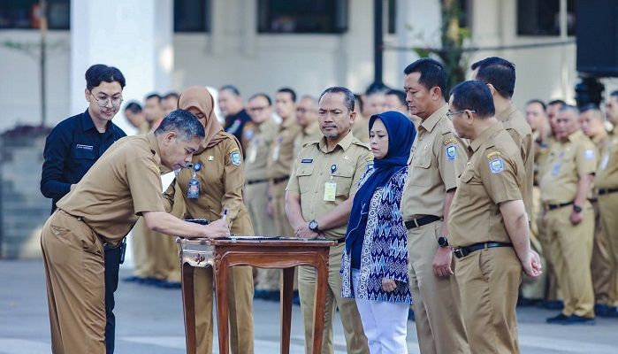 Teken Pakta Integritas, ASN Pemkot Bandung Komitmen Wujudkan Netralitas