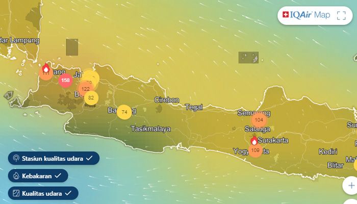 10 Kota di Indonesia dengan Tingkat Polusi Tertinggi, Salah Satunya Kota Bandung