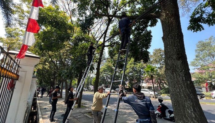 Demi Keselamatan dan Estetika, BUMN dan Pengusaha Dukung Pembenahan Kabel di Kota Bandung