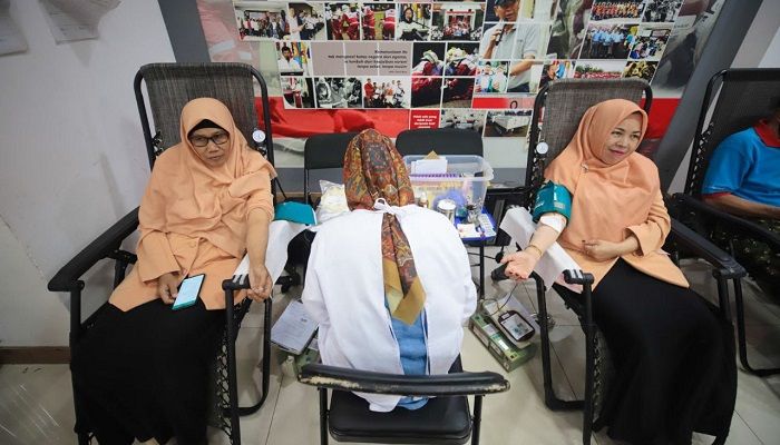 Donor Darah Awali Peringatan HUT Ke-24 DWP Kota Bandung 