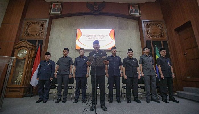 Dilantik, 19 Pejabat Fungsional Diminta Tingkatkan Pelayanan Pendidikan dan Pengawasan Penyelenggaraan Pemerintah Daerah
