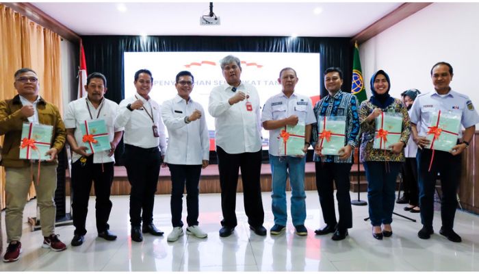 Kebut Pengamanan Aset, PLN UPT Bandung Lampaui Target Sertifikat Terbit