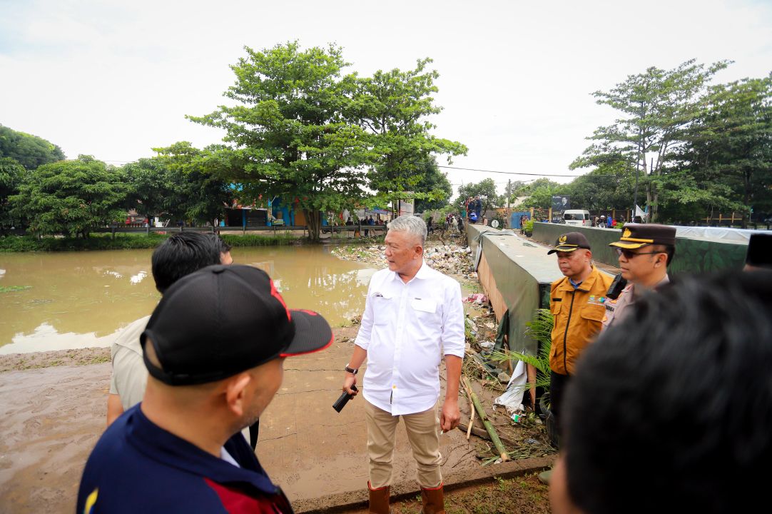 Perbaikan Tanggul Braga Yang Jebol Diupayakan Tuntas Hari Ini