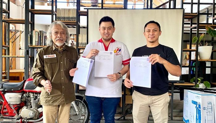 Tingkatkan Kualitas Penambak, JNE Jalin Kerja Sama dengan Venambak dan Wanadri