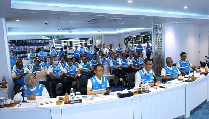 Dirut PLN Pimpin Langsung Pengamanan Pasokan Listrik dari Posko Nasional Siaga Pemilu PLN