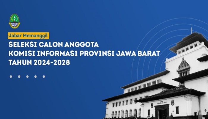 Pemprov Jabar Gelar Seleksi Anggota Komisi Informasi Tahun 2024-2028