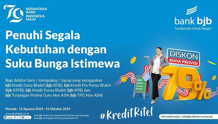 bank bjb Beri Diskon Provisi 79% Melalui Program bjb SEMARAK 