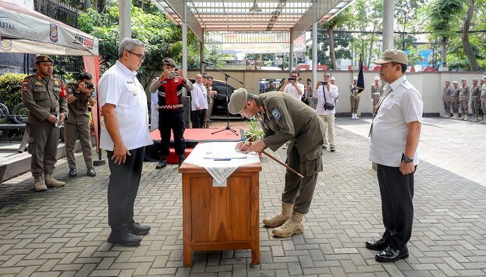 Wali Kota Bandung Tegaskan Tiga Prioritas Satpol PP Jaga Keamanan dan Ketertiban Kota
