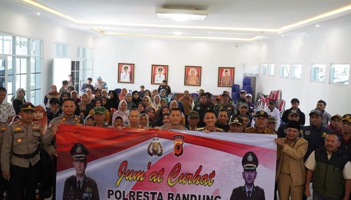 'Jumat Curhat', Kapolresta Bandung Soroti Tingginya Kasus Pencabulan, Ajak Warga Jaga  Anak-anak