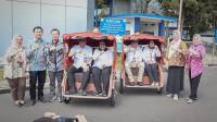 Kolaborasi Atasi Kemiskinan, Len Industri Distribusikan 200 Becak Listrik
