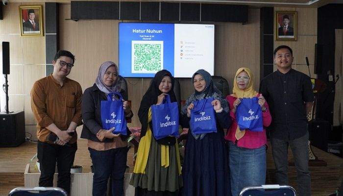 Lewat Indibiz, Telkom Regional II Dukung Digitalisasi UKM di Cicendo Bandung