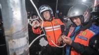 Malam Bandung Jadi Gelap, Lampu Jalan Raib Digondol Pencuri
