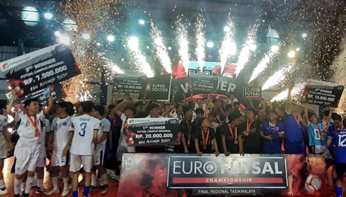 STKIP Pasundan dan Milanisti Sumedang Pimpin Regional Tasik ke Final Nasional Supersoccer Euro Futsal Championship 2025