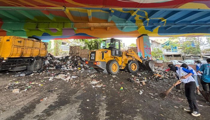 TPS di Area Kolong Jembatan Pasupati Resmi Ditutup, Ini Alasannya