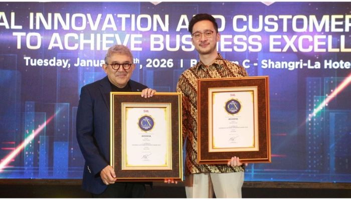 Modena Raih ICX Award 2025 untuk Kompor Listrik dan Water Heater