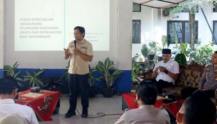 Iman Lestariyono Dorong Pelayanan Kesehatan Gratis Berkualitas dan Merata bagi Warga Kota Bandung
