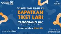 bank bjb Hadirkan Kemudahan Ikut Tangerang 10K Lewat Program Menabung Berhadiah Tiket Lari