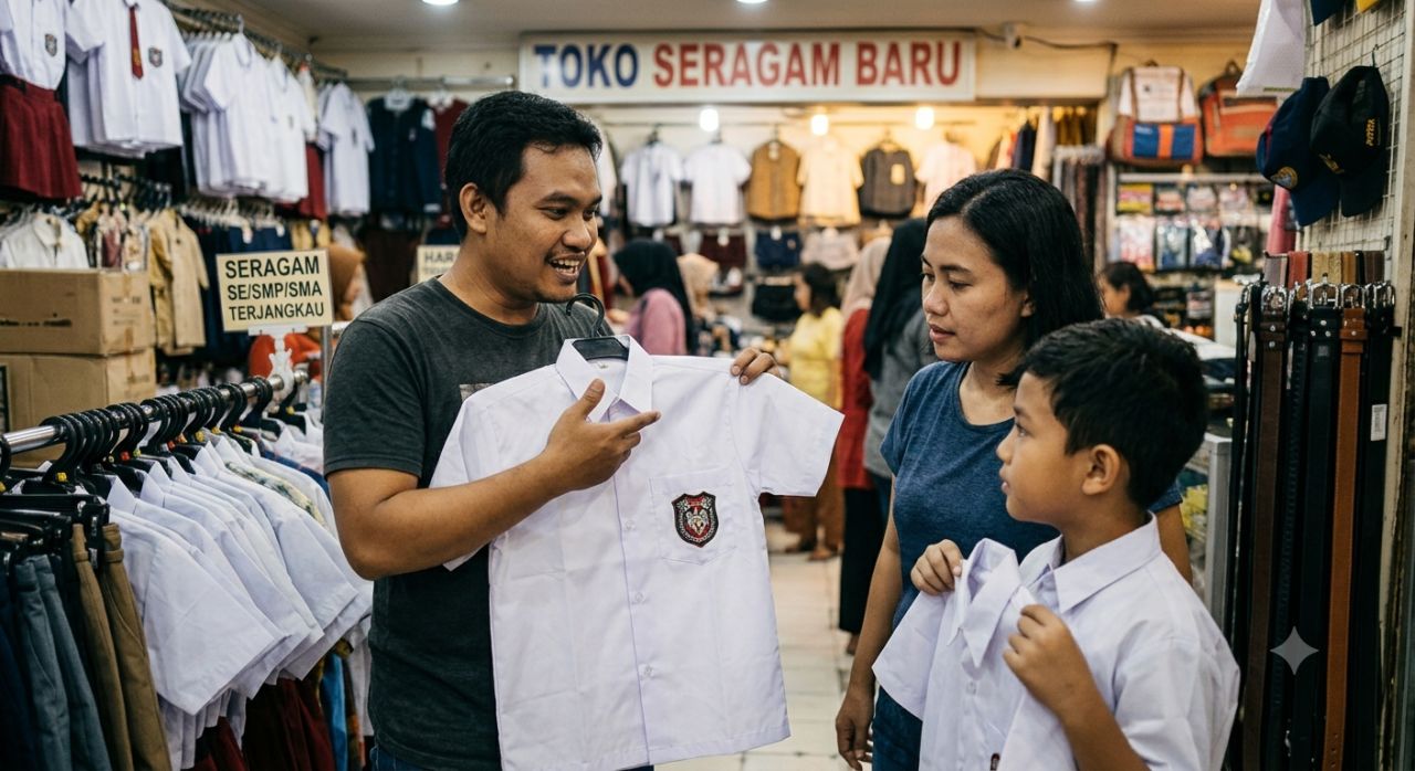 Daftar Harga Seragam Sekolah di Bandung Tahun 2026, Naik atau Tetap?