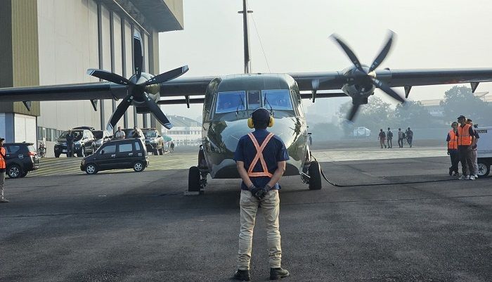 PTDI Kirim NC212i Troop Transport, Rainmaking, dan Camera untuk TNI AU