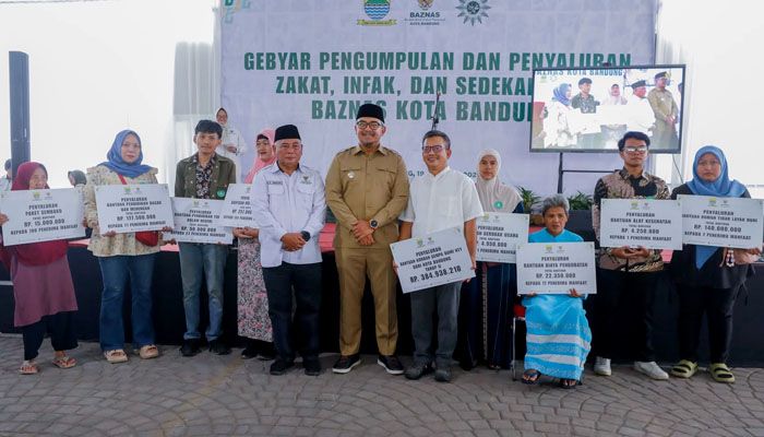Baznas Kota Bandung Salurkan Rp17 Miliar, Target Penghimpunan Zakat Rp34 Miliar pada 2026