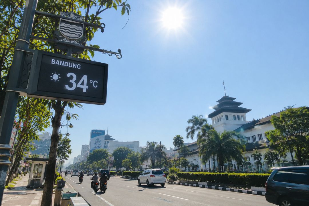Cuaca Bandung Semakin Panas, BMKG Ungkap Penyebabnya, Matahari Terik hingga Minim Awan