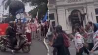 Peringati 2 Tahun Prabowo-Gibran, Ratusan Massa Demo di Bandung, 3.248 Personel Gabungan Dikerahkan