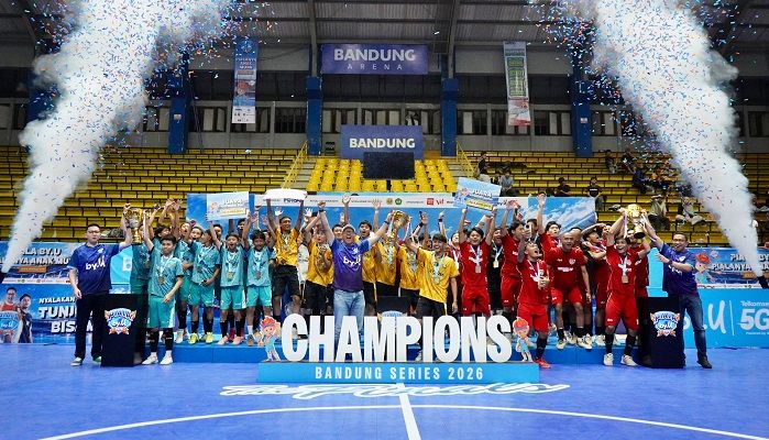 SMPN 48 Bandung, SMAN 21 Bandung, dan UPI Juarai Piala by.U 2026 Bandung Series