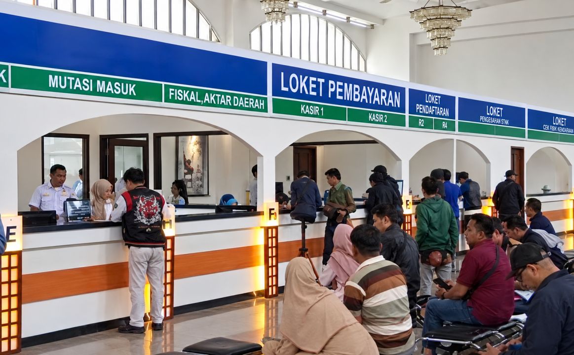Samsat Pajajaran Bandung Resmi Pindah Hari Ini, Lokasi Baru Lebih Luas dan Parkir Lega